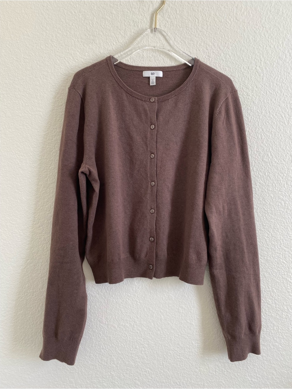 Nordstrom BP Cotton Crewneck Cardigan